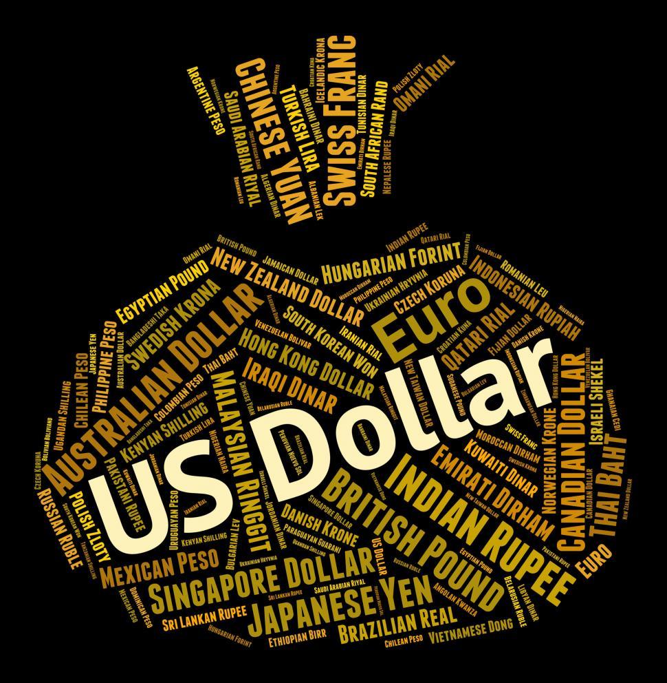Free Image of Us Dollar Indicates Currency Exchange And Coin 