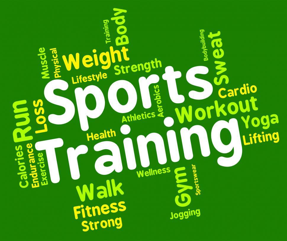 Free Image of Sports Training Represents Working Out And Exercise 