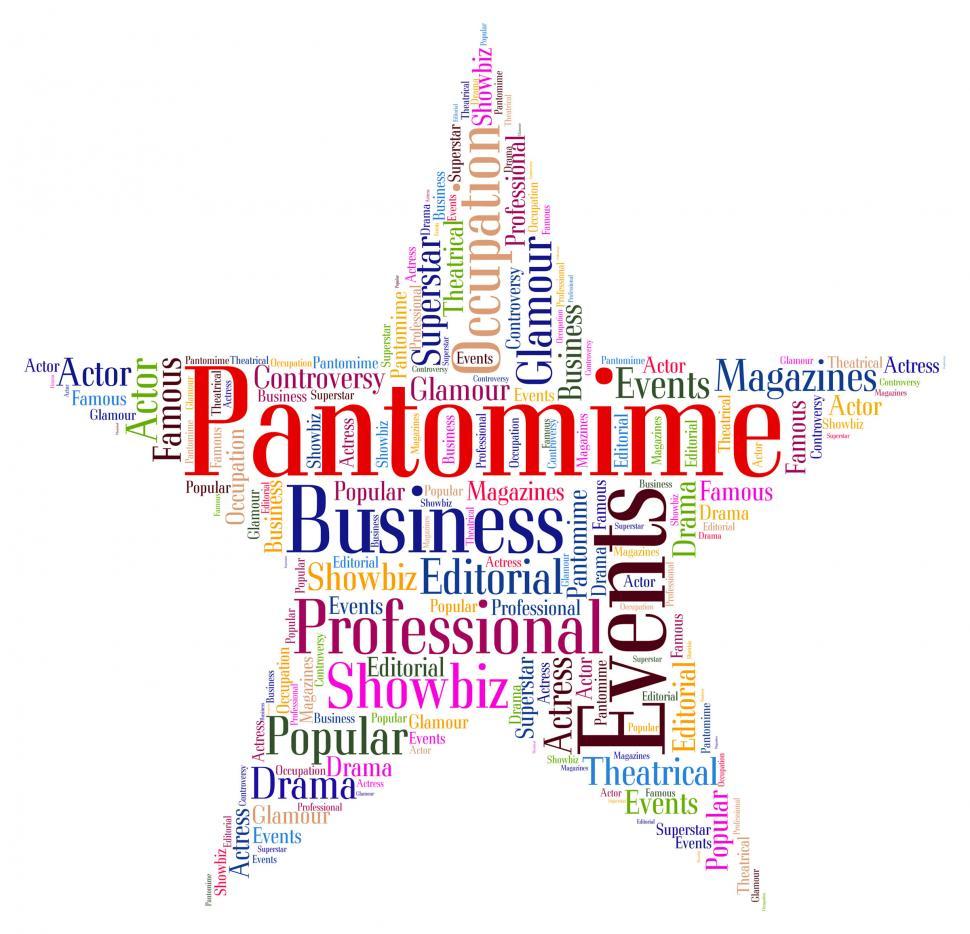 Free Image of Pantomime Star Represents Stage Theaters And Dramas 