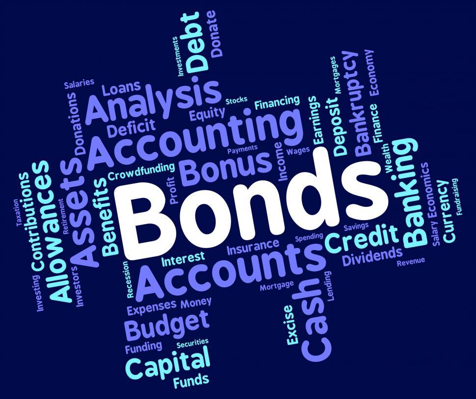 Free Image of Bonds Word Represents In Debt And Loan 