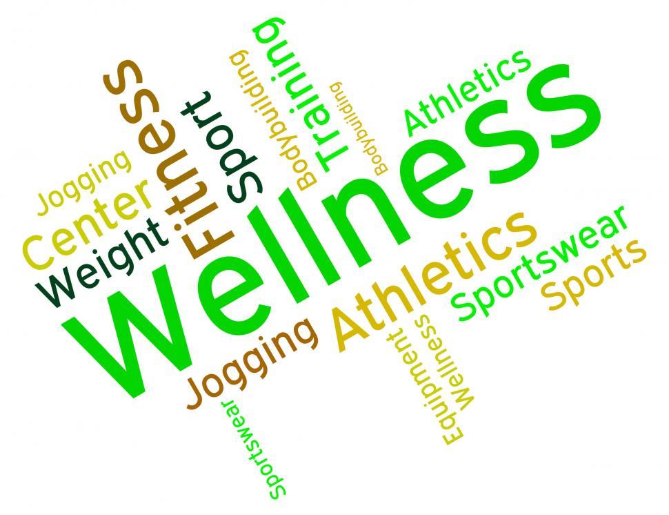 Free Image of Wellness Words Means Preventive Medicine And Care 