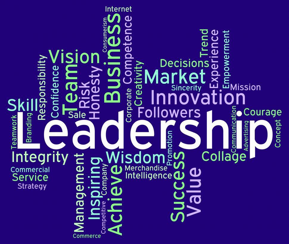 Free Image of Leadership Words Represents Influence Guidance And Control 
