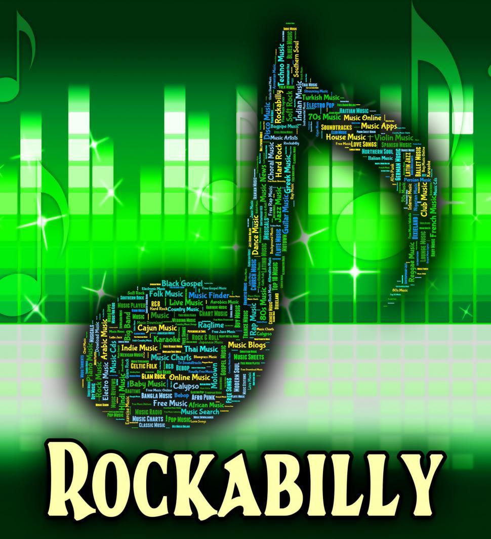 Free Image of Rockabilly Music Shows Sound Track And Acoustic 