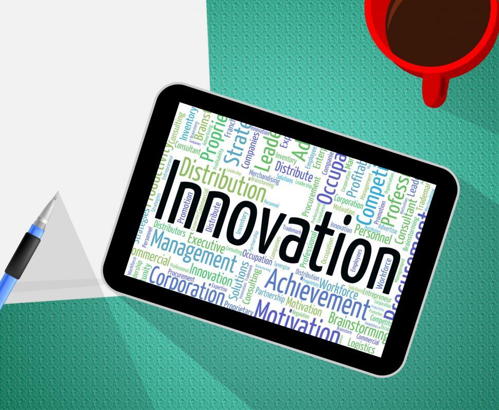 Free Image of Innovation Word Shows New Idea And Innovate 