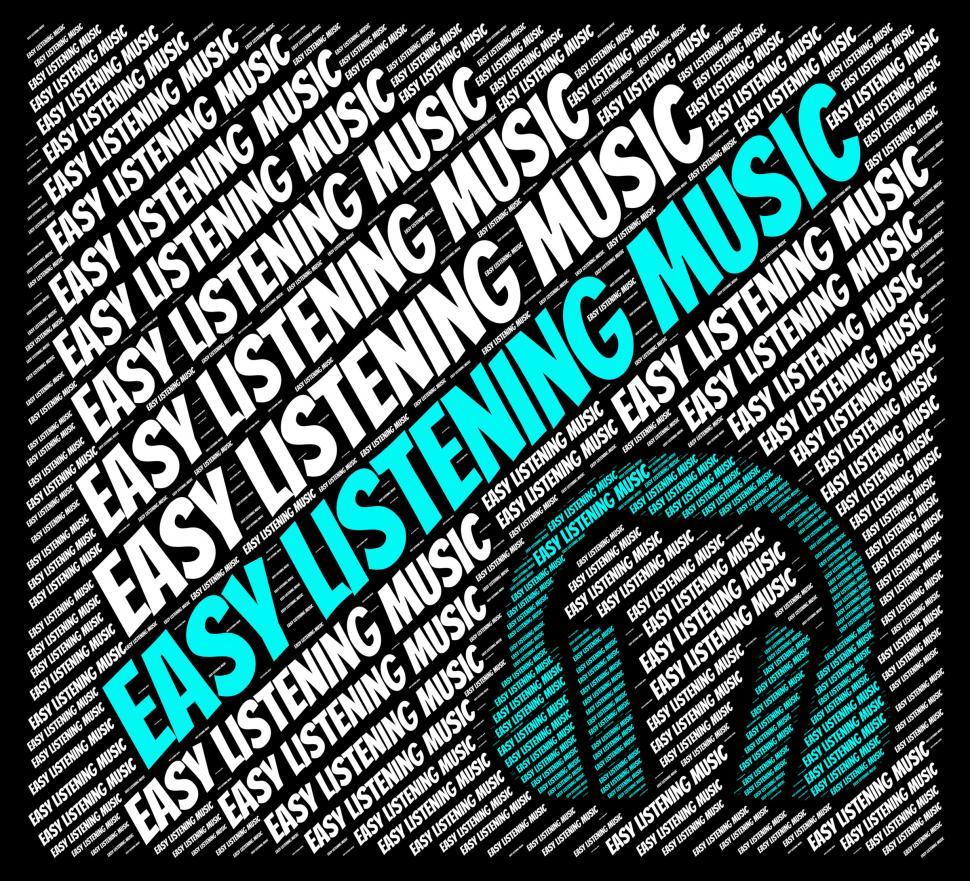 Free Image of Easy Listening Music Means Sound Track And Acoustic 