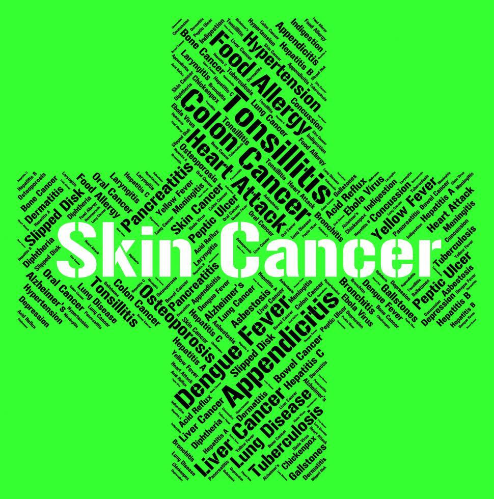 Free Image of Skin Cancer Represents Ill Health And Afflictions 