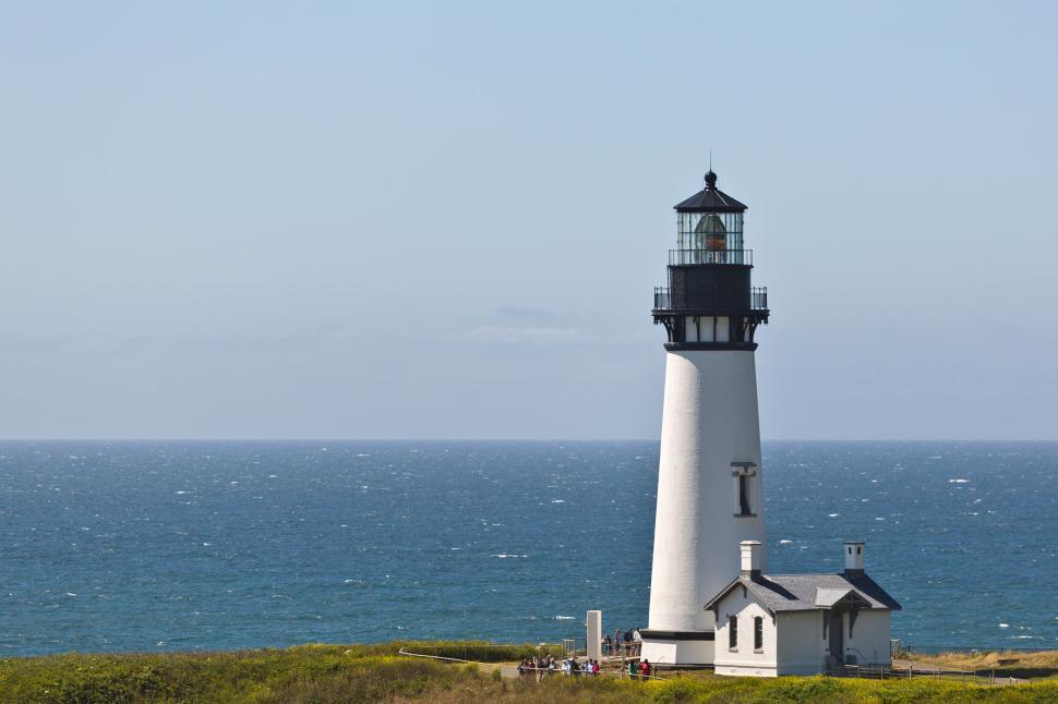 Download Free Stock Photo of Yaquina Head Lighthouse 