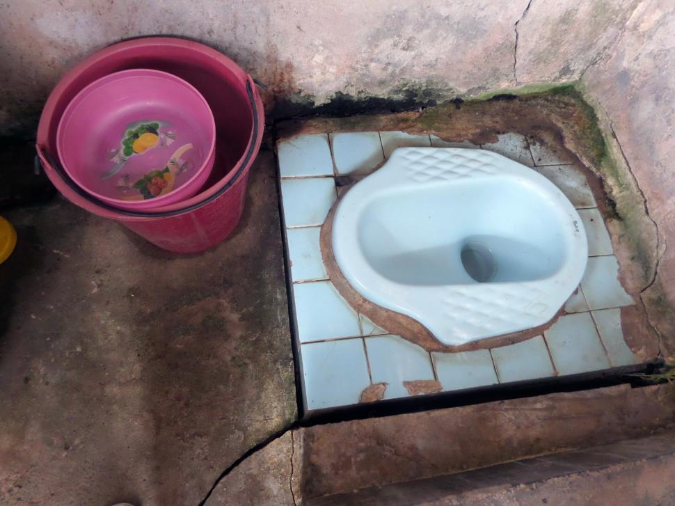 Free Image of Asian squat toilet 