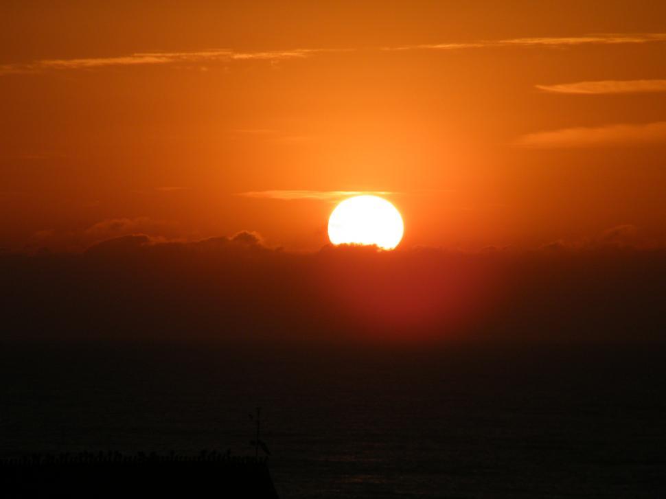 Free Image of Sunrise and Sunset  