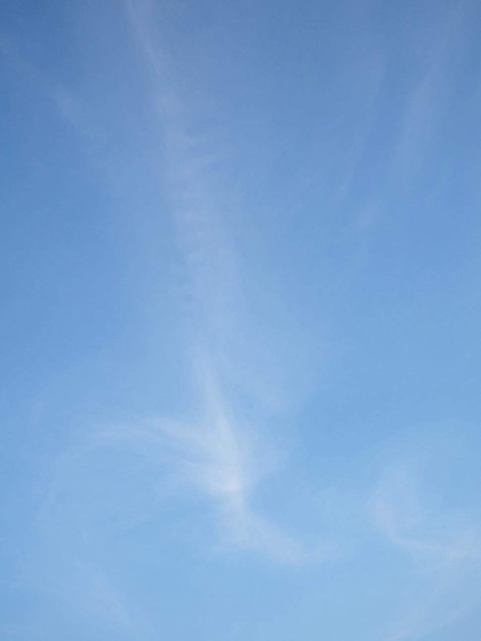 Free Image of Clouds in the Blue Sky  