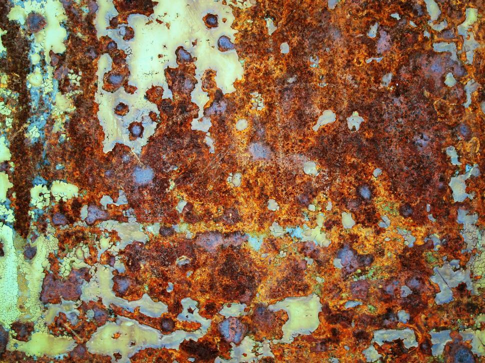 Free Image of Rusted Metal 