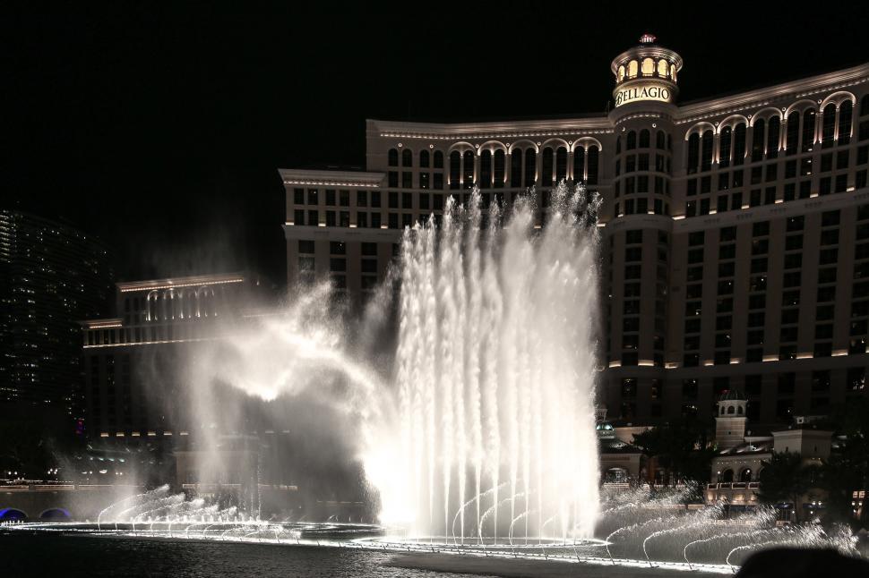Free Image of Fountains of Bellagio 