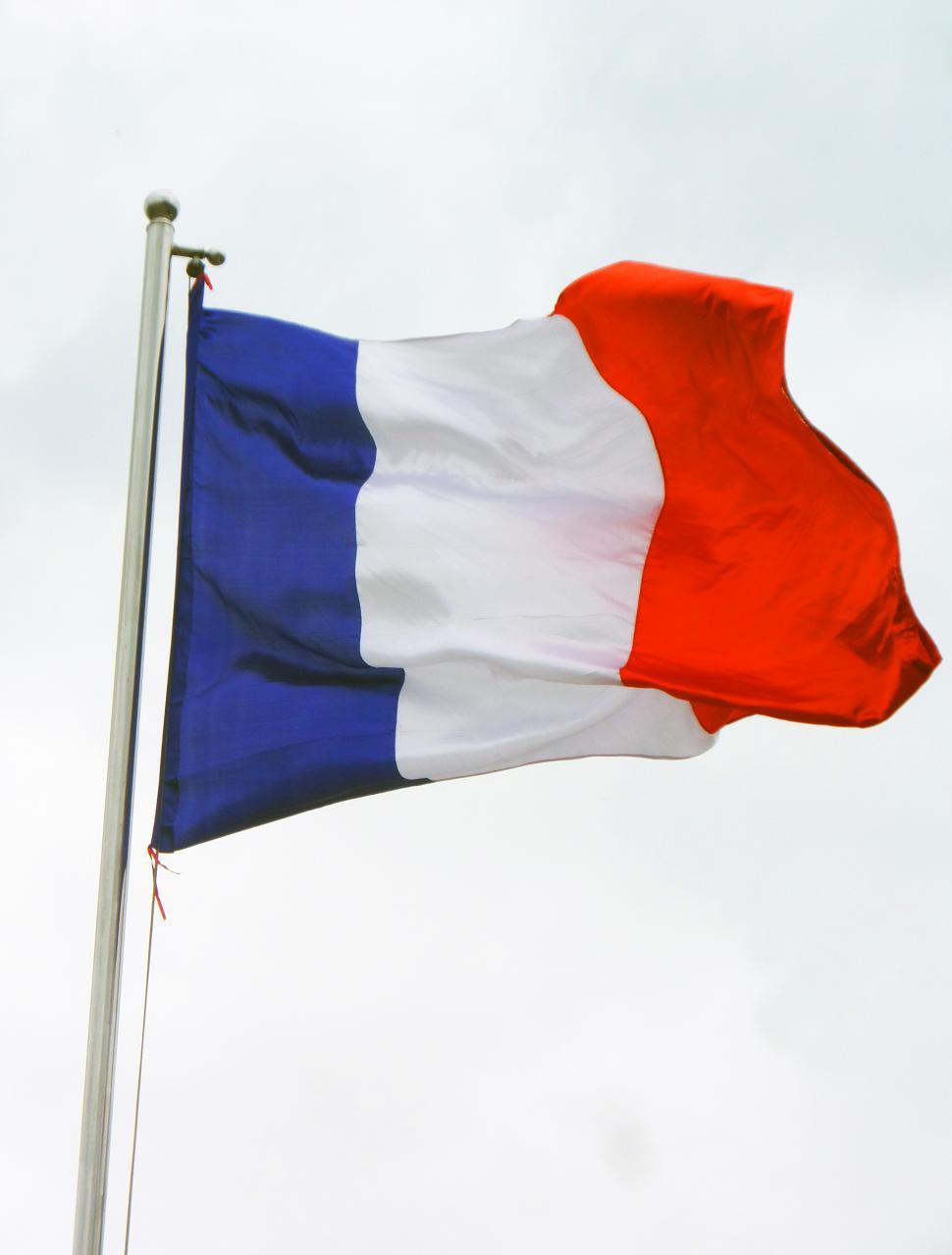 Free Image of The French flag 