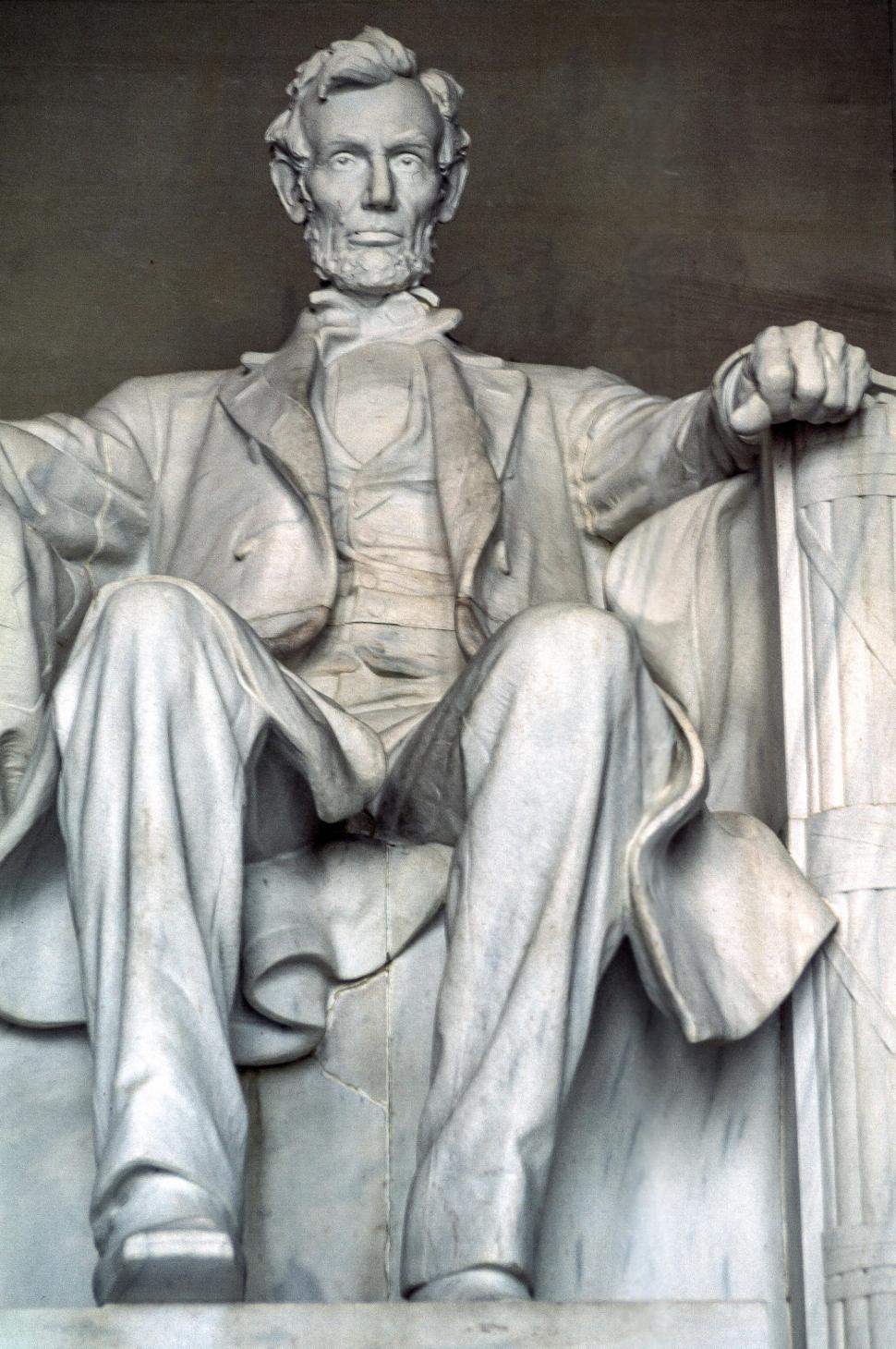 Free Image of Abraham Lincoln Memorial Statue 