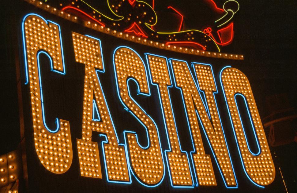 Free Image of Casino Entrance Sign 