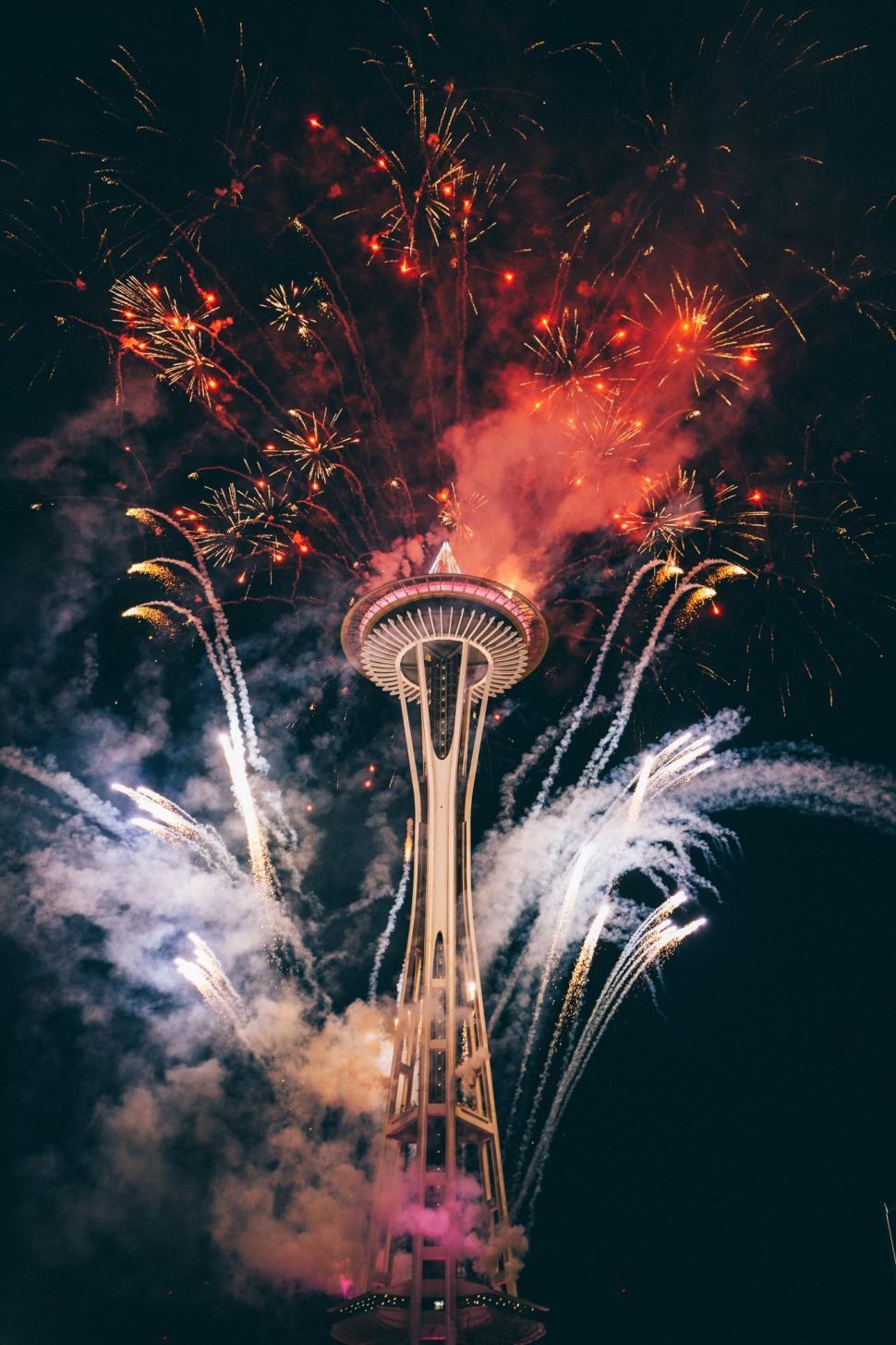 Free Image of The Space Needle tower Seattle, Washington 