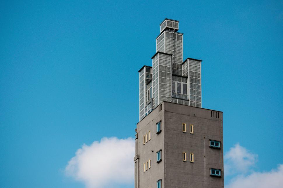 Free Image of Tall Building With Clock Tower 