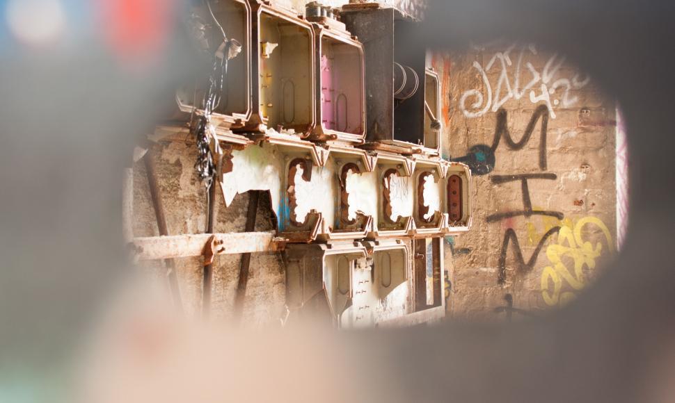 Free Image of Close Up of Wall With Graffiti 