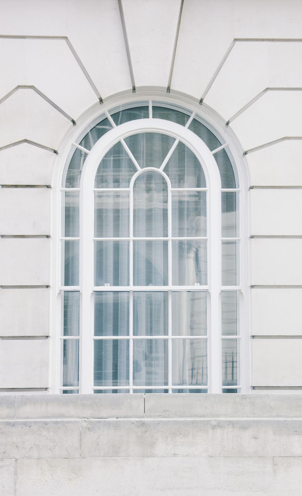 Free Image of A Window in Black and White 