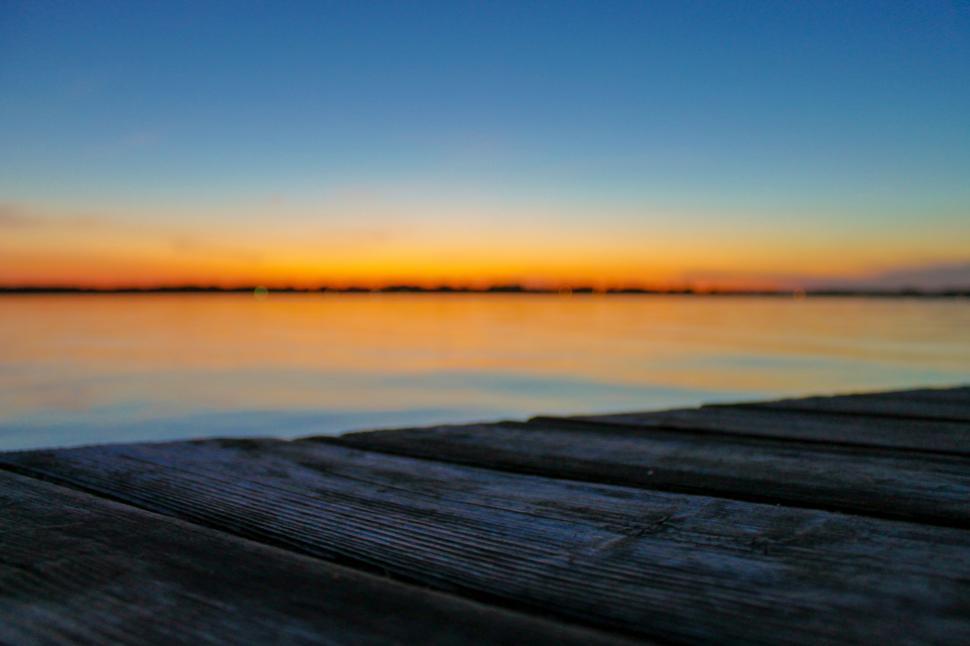 Free Image of Wooden Dock Over Body of Water 