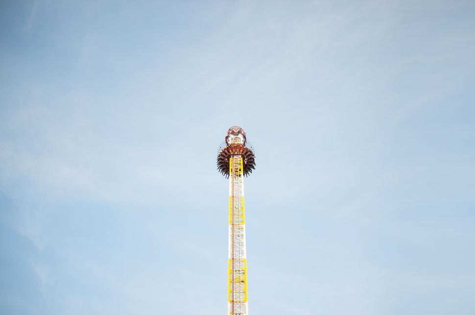 Free Image of Monkey Atop Tall Tower 