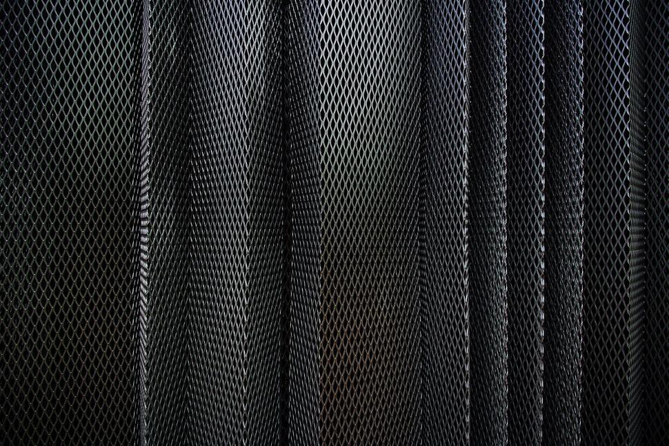 Free Image of Close Up of a Curtain on Black Background 