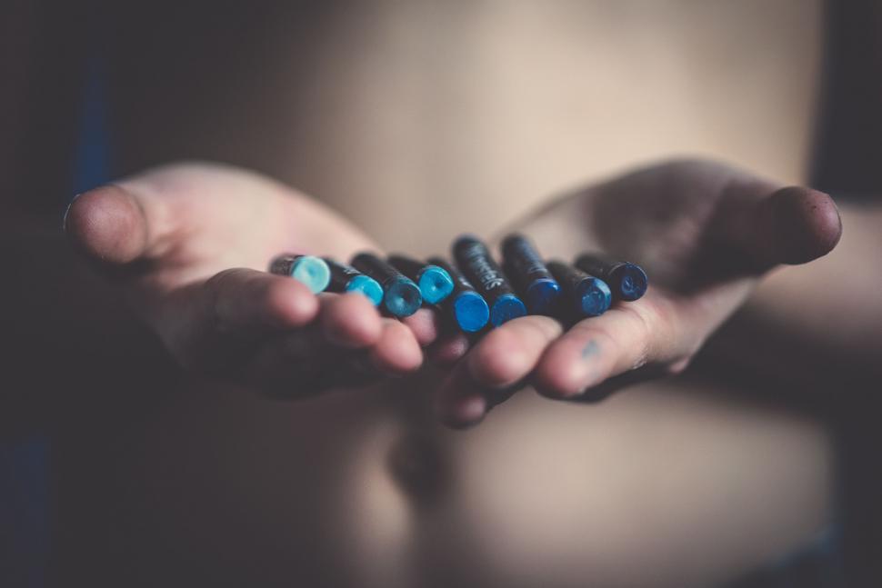 Free Image of Person Holding Several Pills in Their Hands 