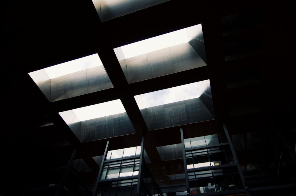 Free Image of Modern Building With Skylights 