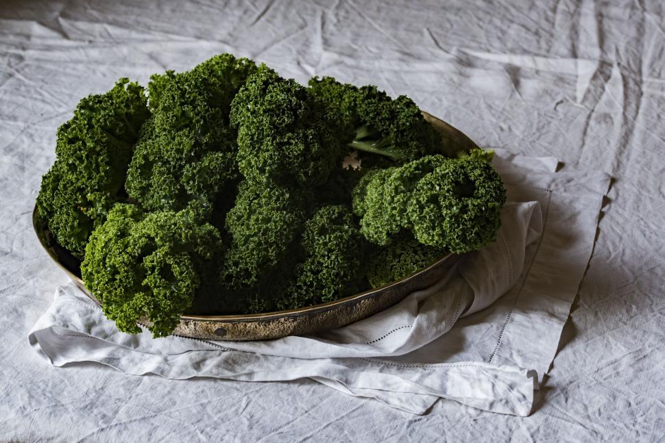 Free Image of Bowl Full of Broccoli on Table 