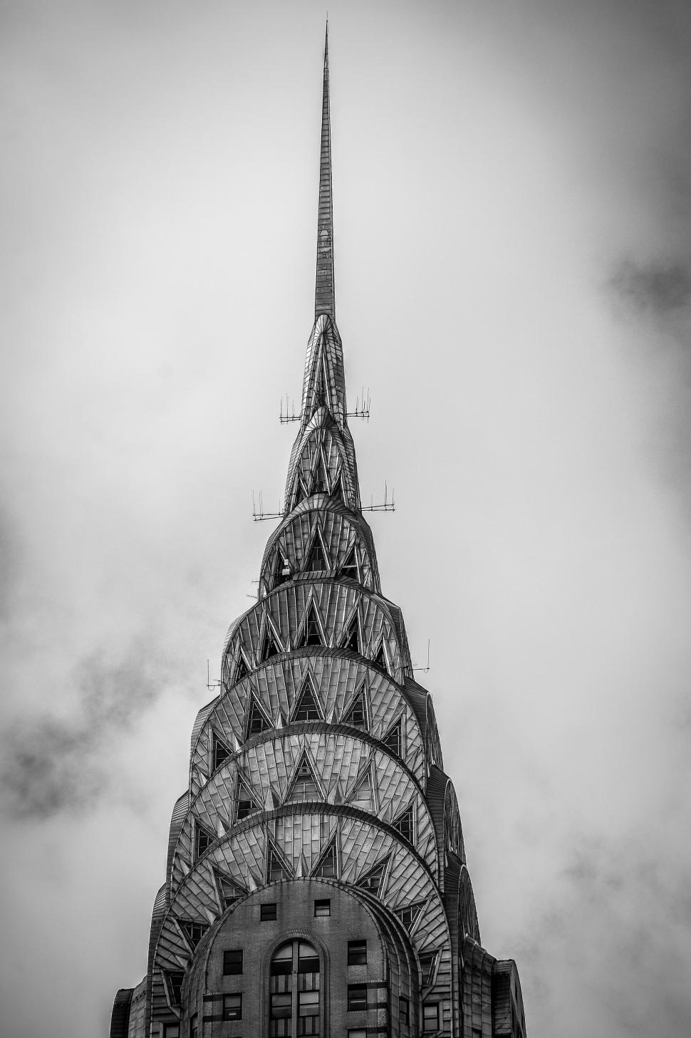 Free Image of Tall Building With Tall Spire 