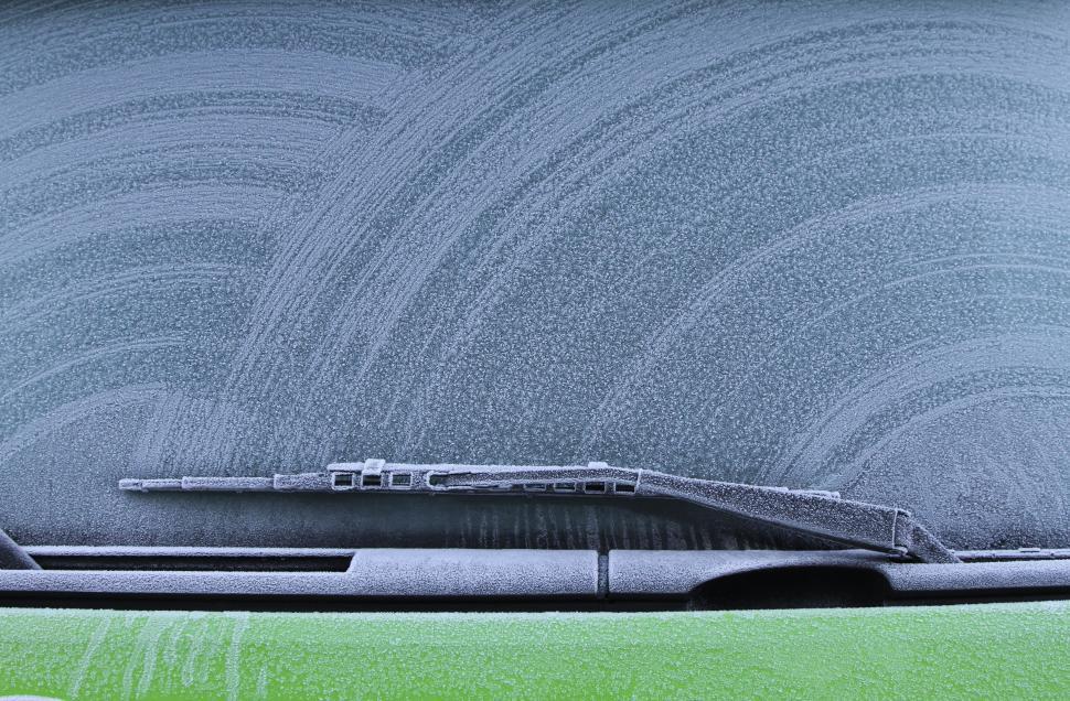 Free Image of Close Up of Car Windshield 