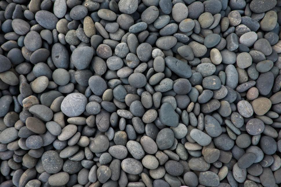 Free Image of Rocks Arranged in a Bowl 