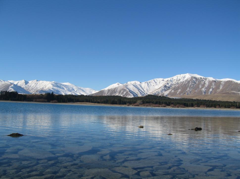 Free Image of South Island of New Zealand 