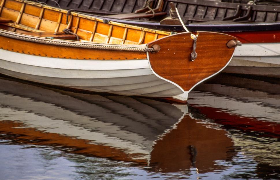 Free Image of Boats background in river 