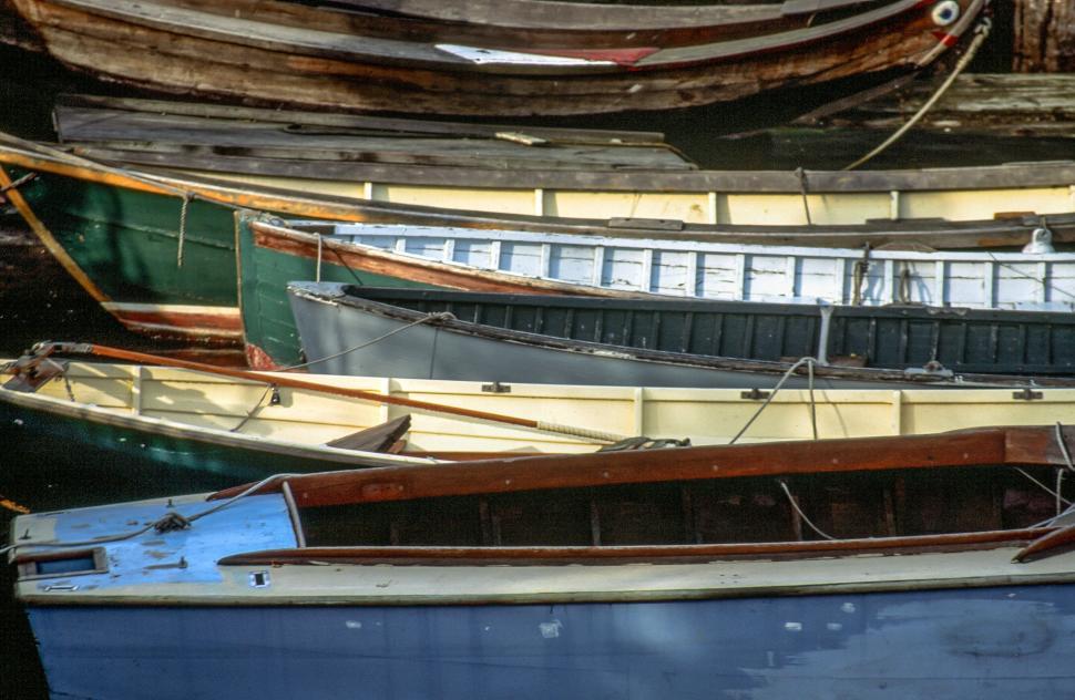 Free Image of Boats background 
