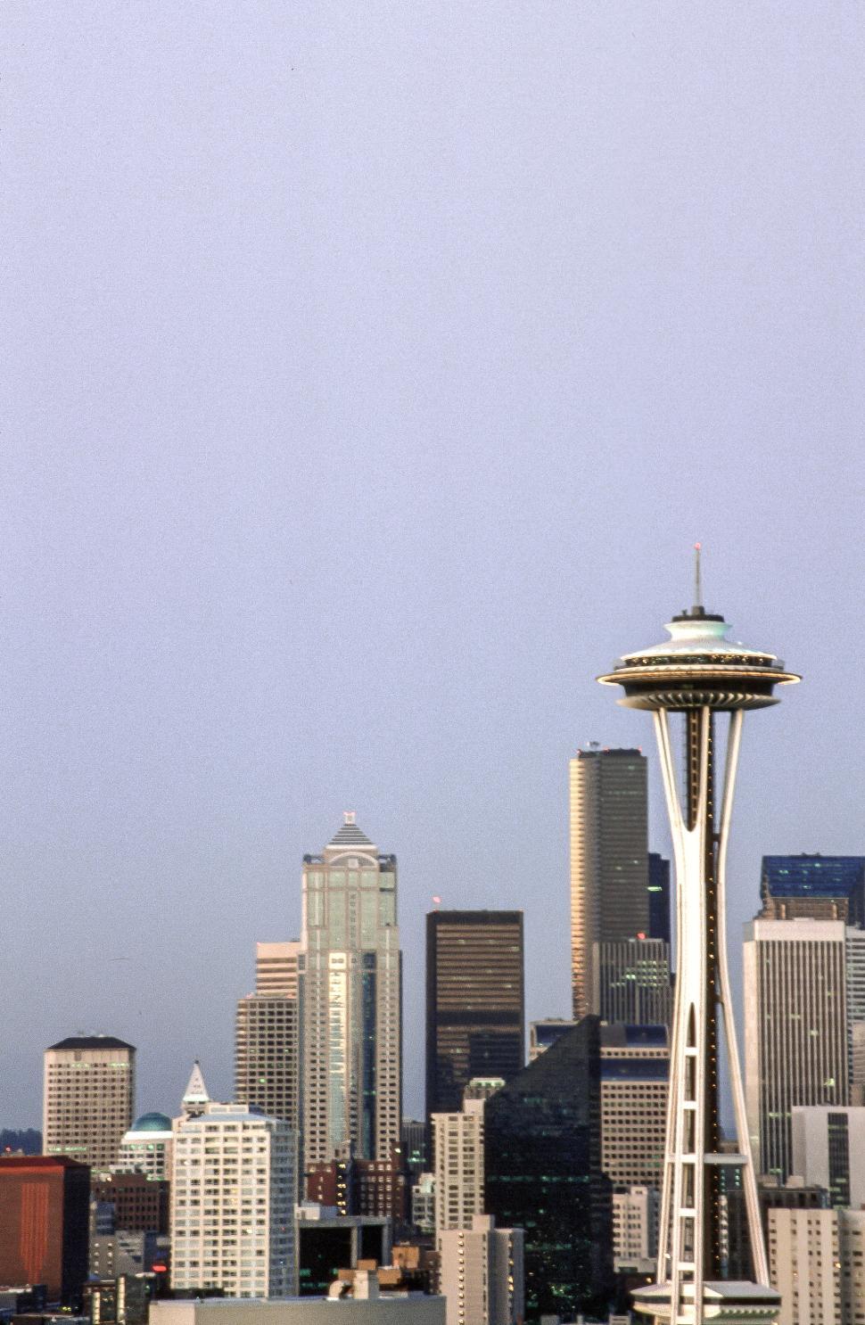 Free Image of Space Needle in Seattle 