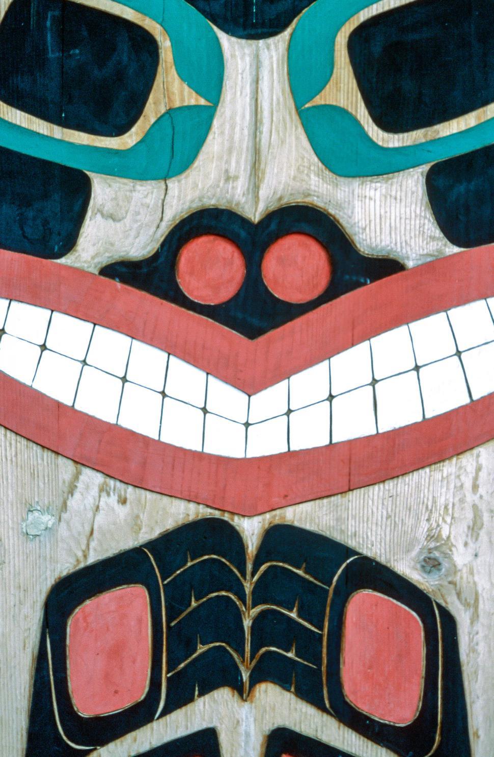 Free Image of Totem face 