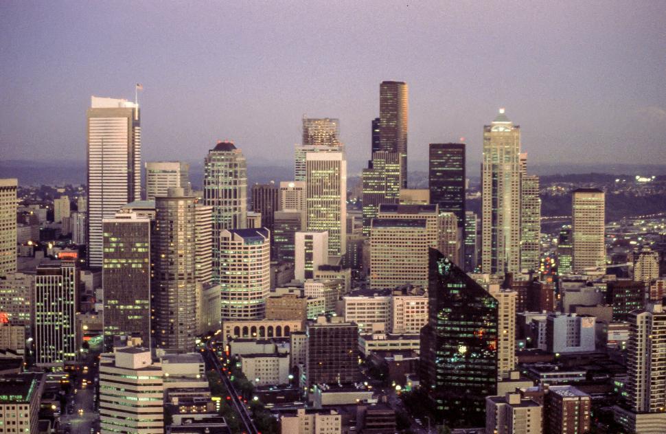Free Image of Seattle Buildings 