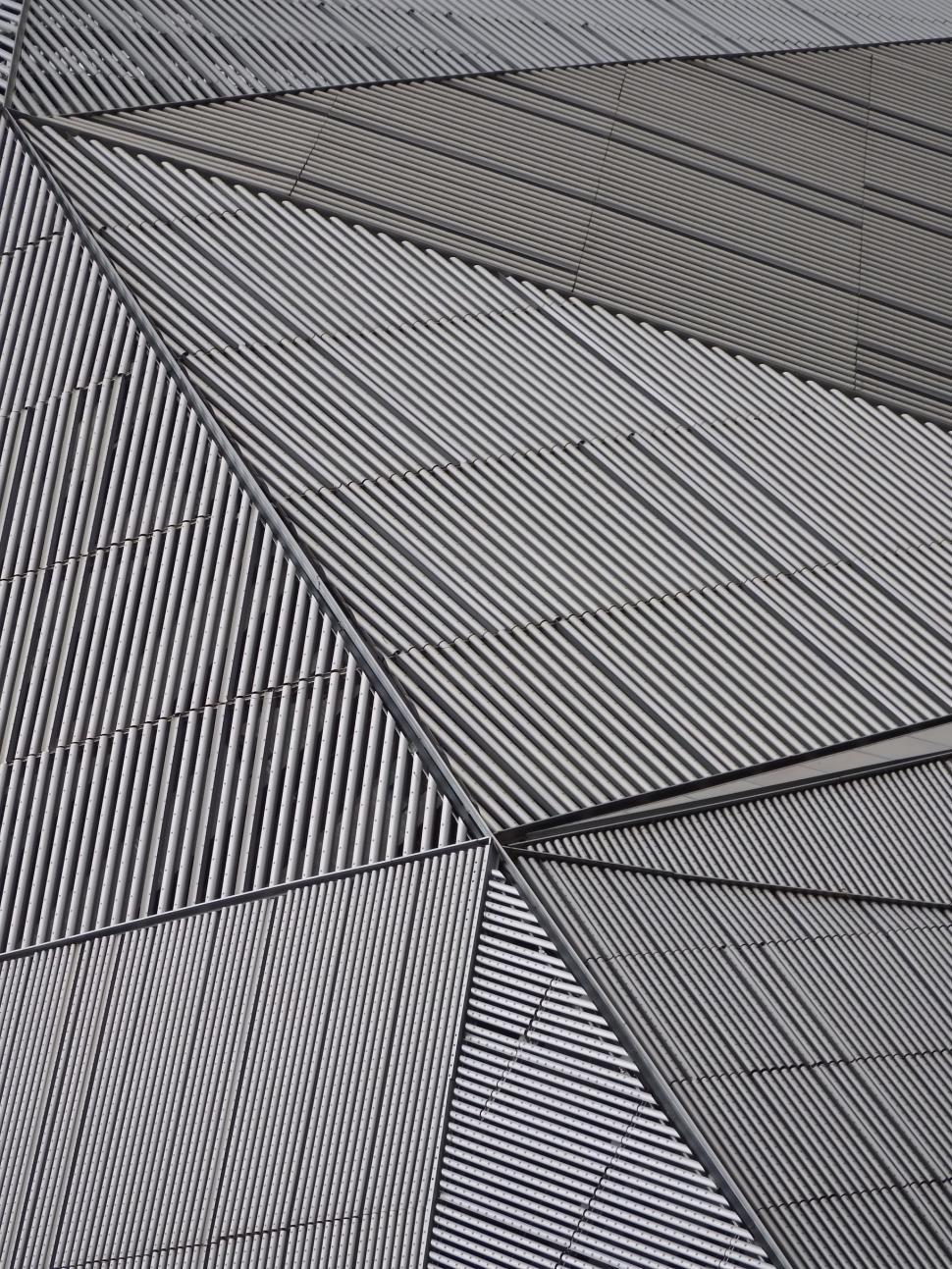 Free Image of Abstract Metal Architechture  