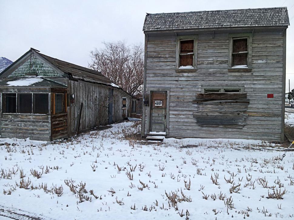 Free Image of Abandoned Houses  