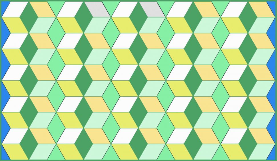 Free Image of A Yellow Green Pattern Series  
