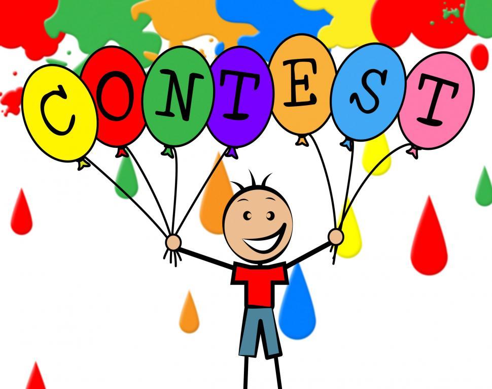 Free Image of Contest Balloons Shows Youngster Children And Decoration 