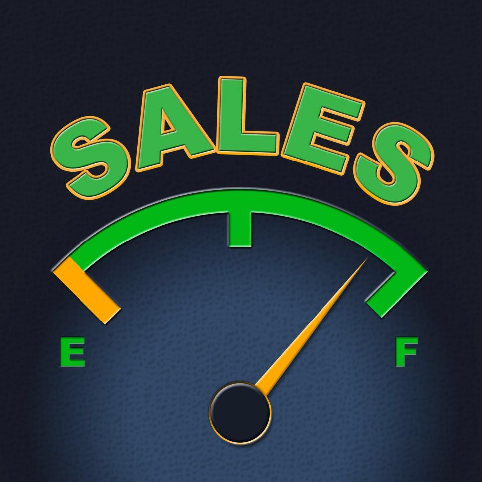 Free Image of Sales Gauge Means Promotion Meter And Scale 