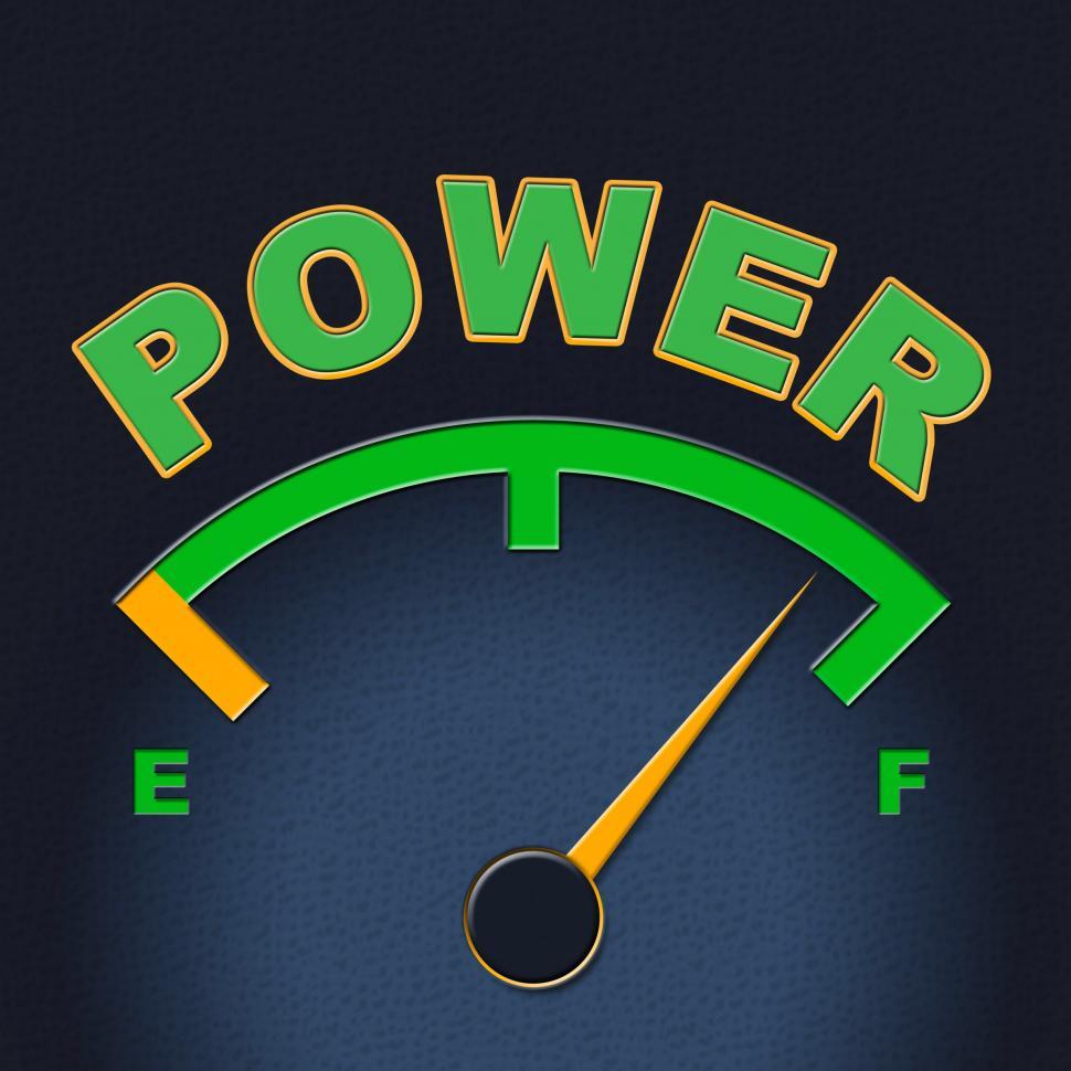 Free Image of Power Gauge Means Meter Might And Display 