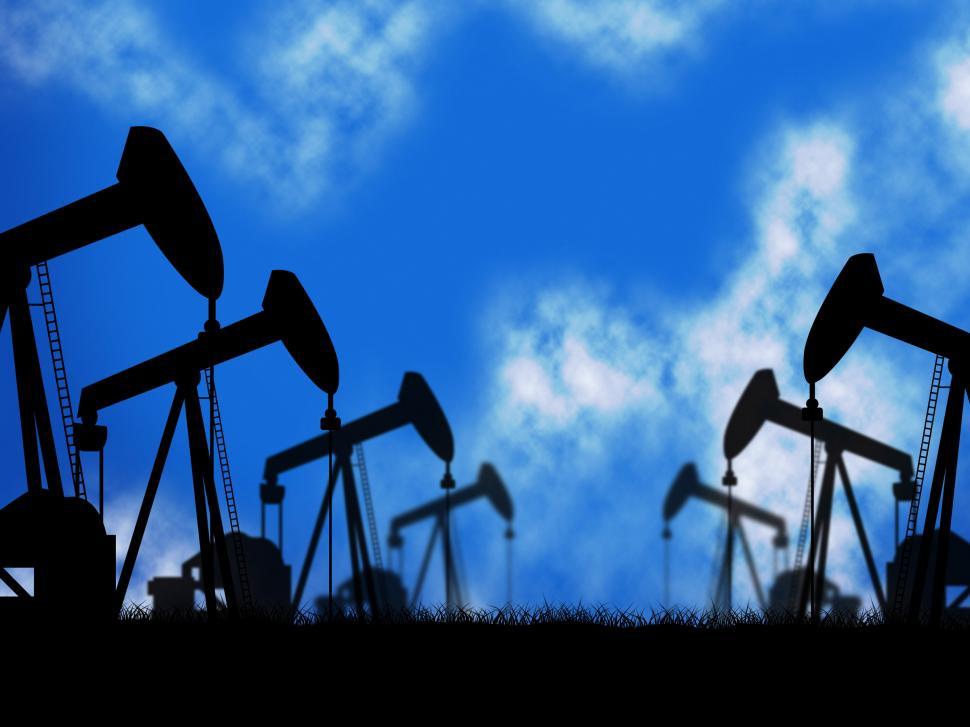 Free Image of Oil Wells Represents Extraction Drill And Oilwell 