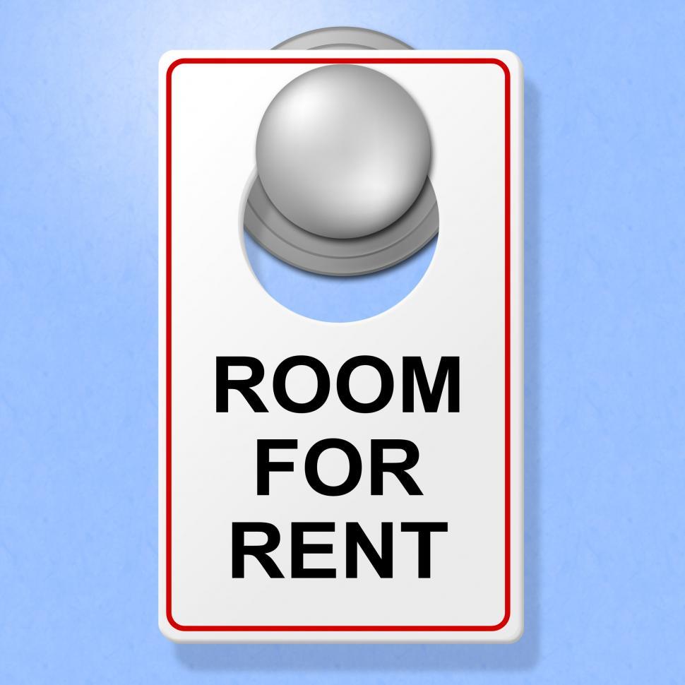 Free Image of Room For Rent Means Place To Stay And Book 