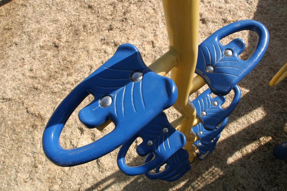 Free Image of Close Up of Childs Playground Equipment 