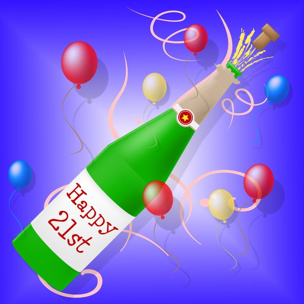 Free Image of Happy Twenty First Shows Congratulation Congratulating And Party 