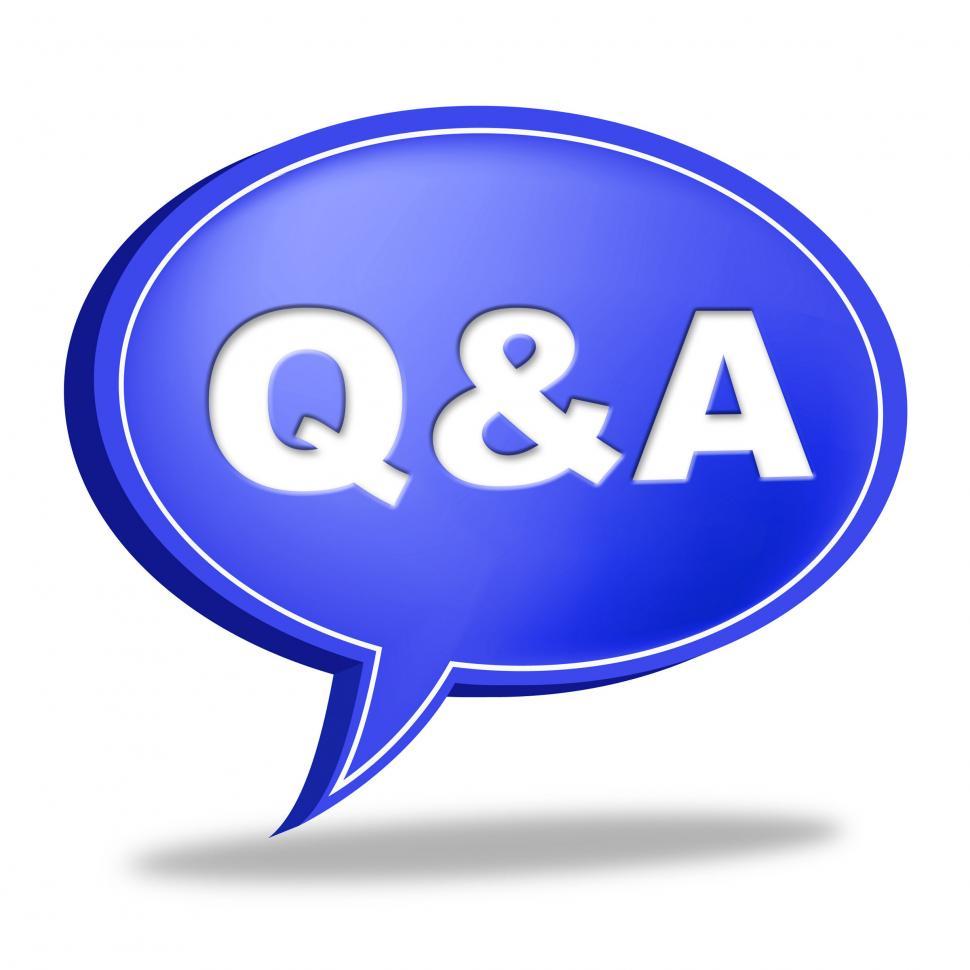 Free Image of Q And A Shows Question Advice And Help 