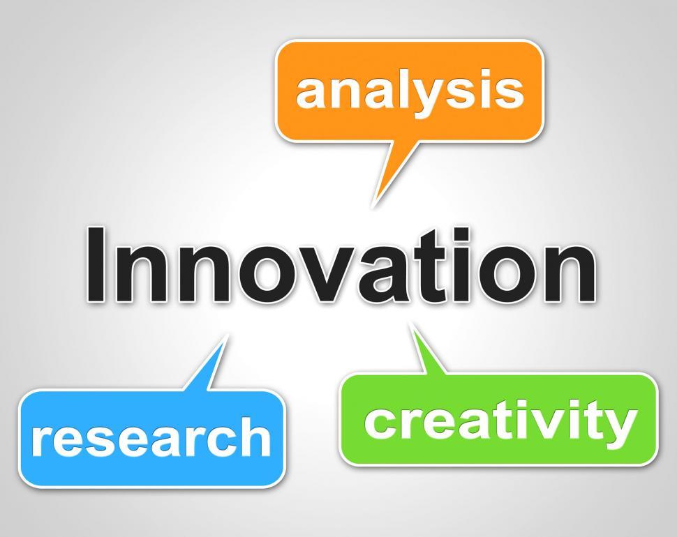 Free Image of Innovation Words Shows Investigate Researcher And Investigation 